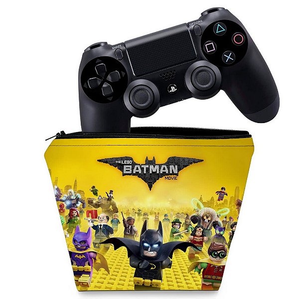 Capa PS4 Controle Case - Lego Batman