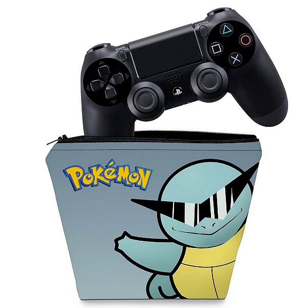 Capa PS4 Controle Case - Pokemon Squirtle