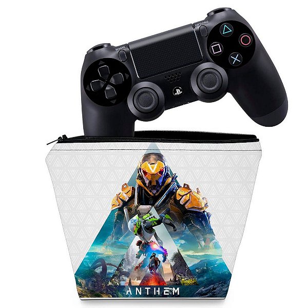 Capa PS4 Controle Case - Anthem