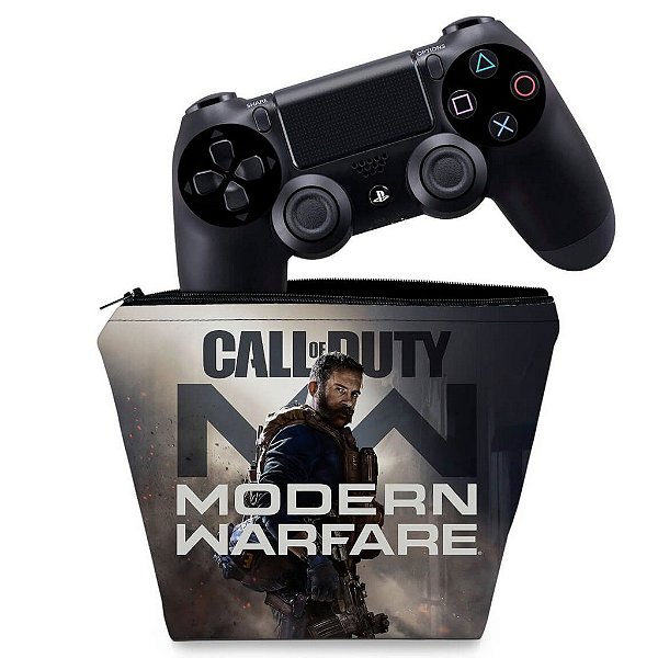 Capa PS4 Controle Case - Call Of Duty Modern Warfare