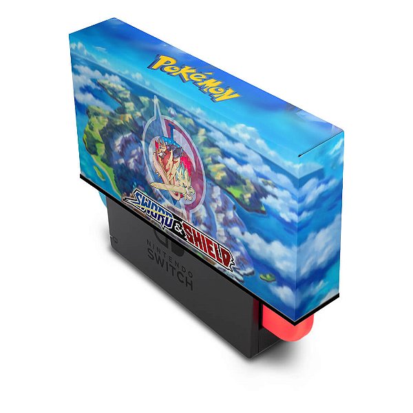 Nintendo Switch Capa Anti Poeira - Pokémon Sword And Shield