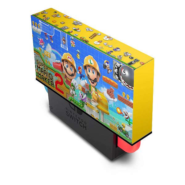 Nintendo Switch Capa Anti Poeira - Super Mario Maker 2