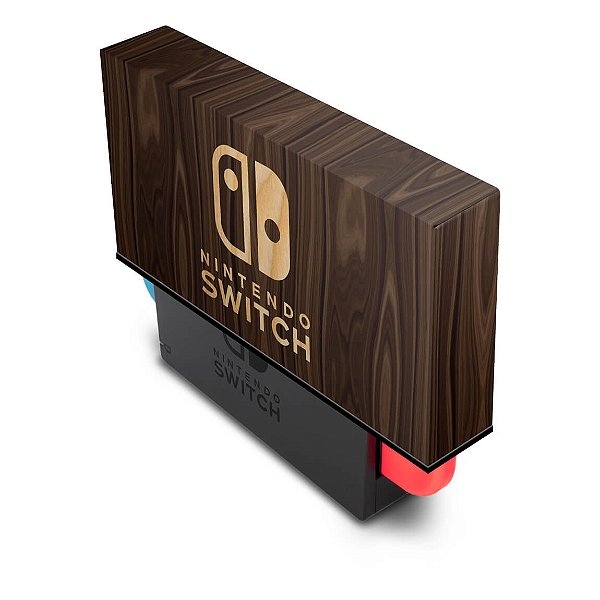 Nintendo Switch Capa Anti Poeira - Madeira