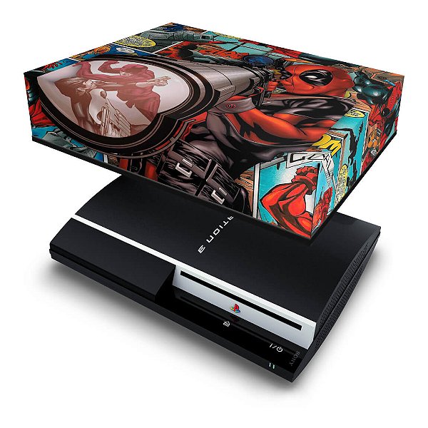 PS3 Fat Capa Anti Poeira - Deadpool