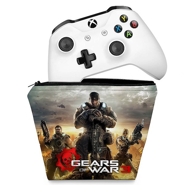 Capa Xbox One Controle Case - Gears of War