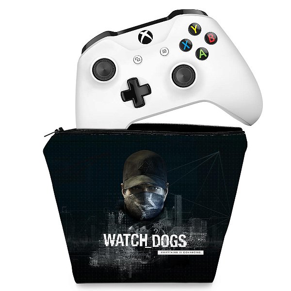 Capa Xbox One Controle Case - Watch Dogs