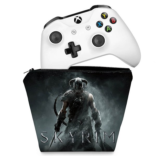 Capa Xbox One Controle Case - Skyrim
