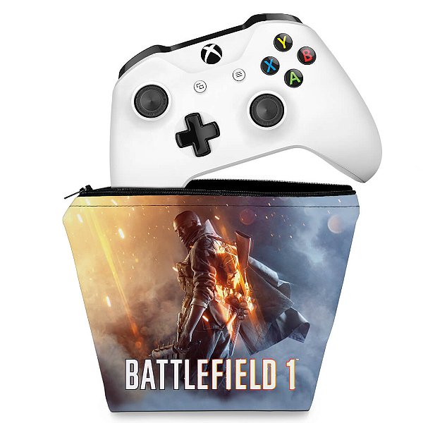 Capa Xbox One Controle Case - Battlefield 1