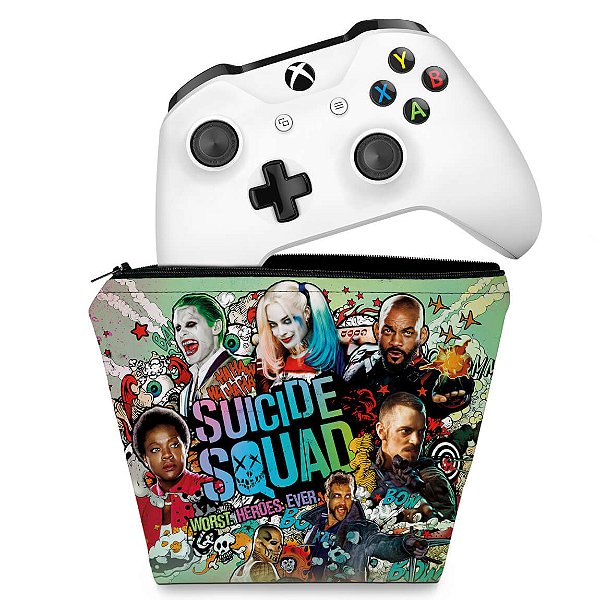Capa Xbox One Controle Case - Esquadrão Suicida #B