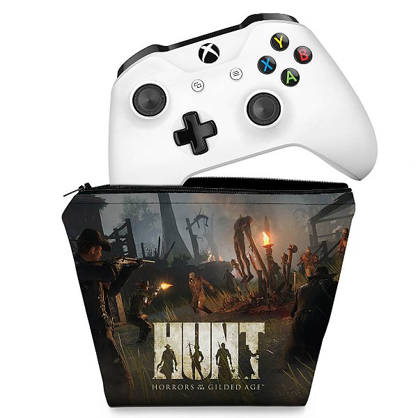 Capa Xbox One Controle Case - Hunt: Horrors of the Gilded Age