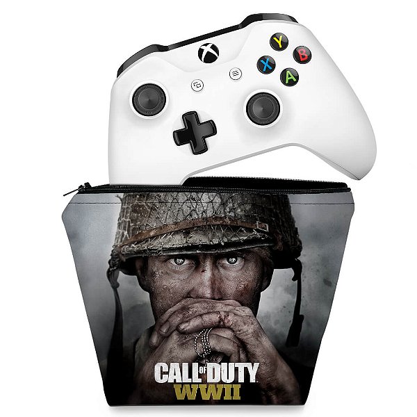 Capa Xbox One Controle Case - Call of Duty WW2