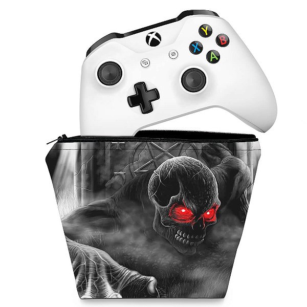Capa Xbox One Controle Case - Caveira Skull