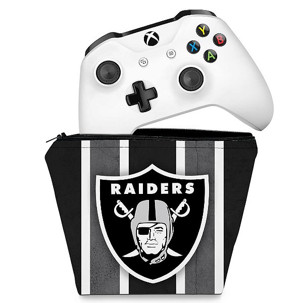 Capa Xbox One Controle Case - Oakland Raiders NFL