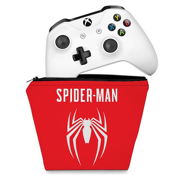 Capa Xbox One Controle Case - Spider-man Bundle