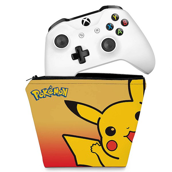 Capa Xbox One Controle Case - Pokemon Pikachu