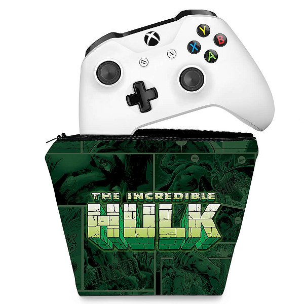 Capa Xbox One Controle Case - Hulk Comics