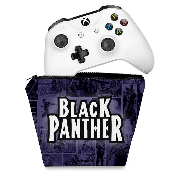 Capa Xbox One Controle Case - Pantera Negra Comics