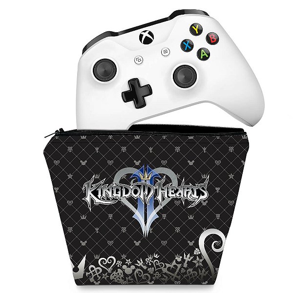 Capa Xbox One Controle Case - Kingdom Hearts 3 III