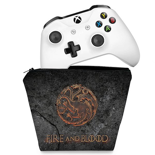 Capa Xbox One Controle Case - Game of Thrones Targaryen