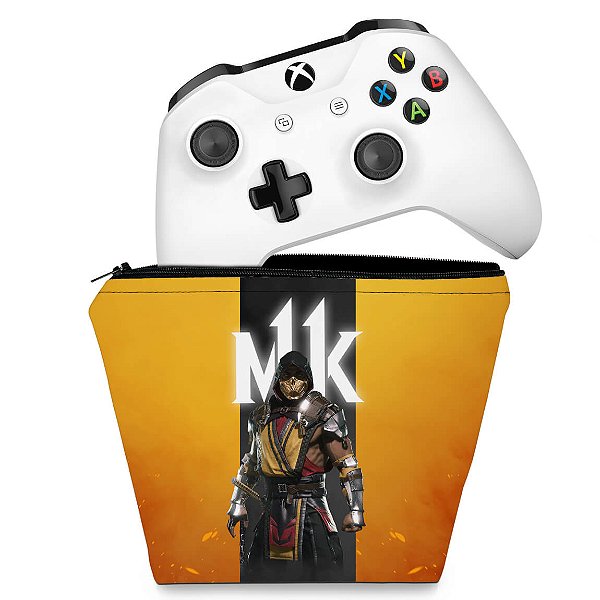Capa Xbox One Controle Case - Mortal Kombat 11