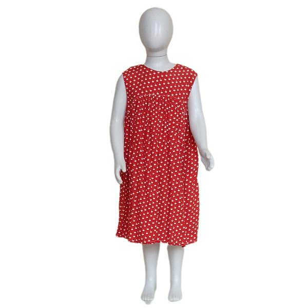 VESTIDO INFANTIL BOHO CHIC NATUREZA DOS VENTOS (V07/4E6A)