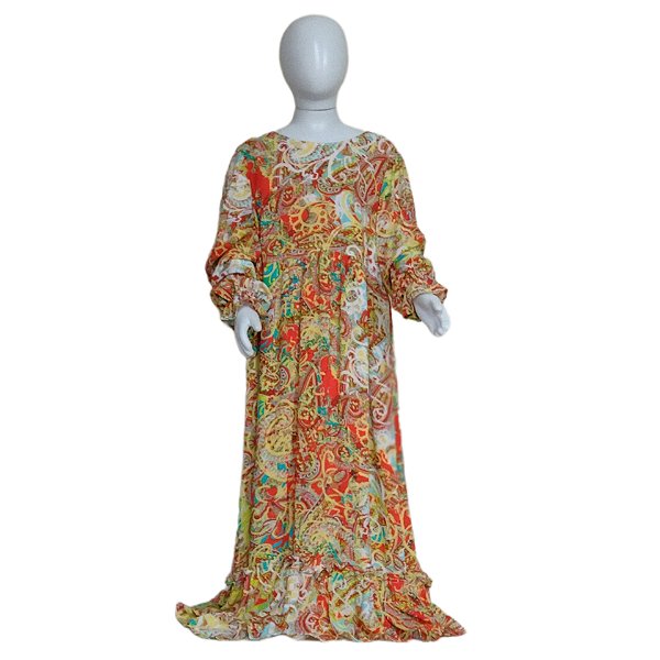 VESTIDO BOHO CHIC CAMINHOS DA FLORESTA (V04/10A)