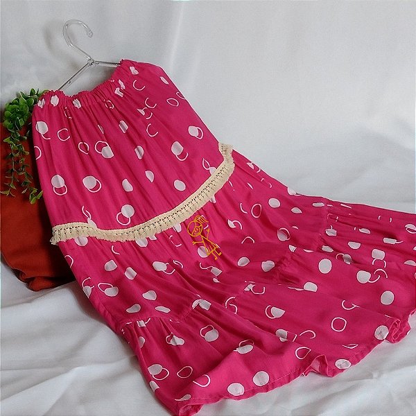 SAIA LONGA INFANTIL BOHO CHIC/6A