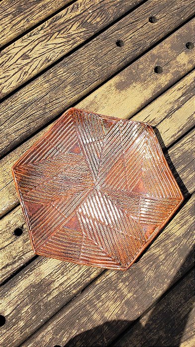 Centro de Mesa Hexagonal