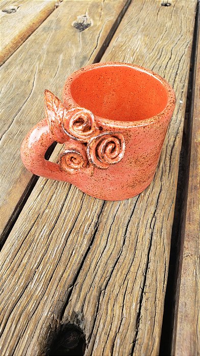 XÍCARA FLORAL GOIABA DB122