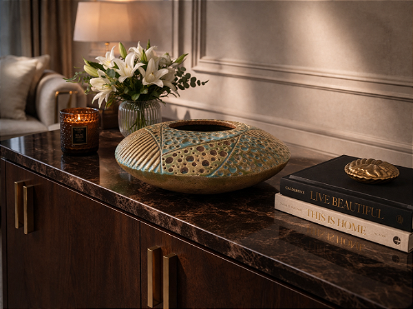 Vaso Ikebana/Suculentas CARPA