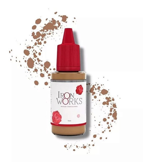 Pigmento Iron works Castanho Médio 15ml