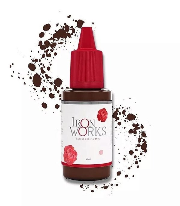 Pigmento Iron works Castanho Escuro 15ml