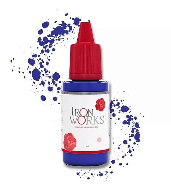 Pigmento Iron works AZUL ESCURO 15ml