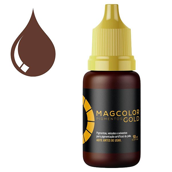 Pigmento Mag Colors 10ml Castanho Escuro Intenso