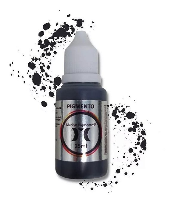 Pigmento Marilyn 15ml para Micropigmentação Café Negruzco
