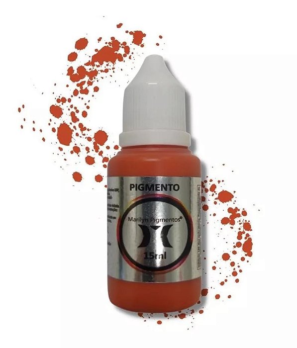 Pigmento Marilyn 15ml para Micropigmentação Laranja