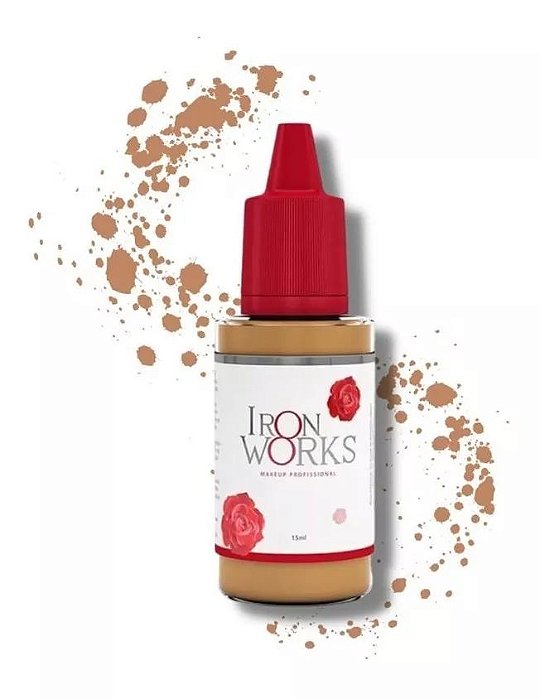 Pigmento Iron works Castanho Claro 15ml