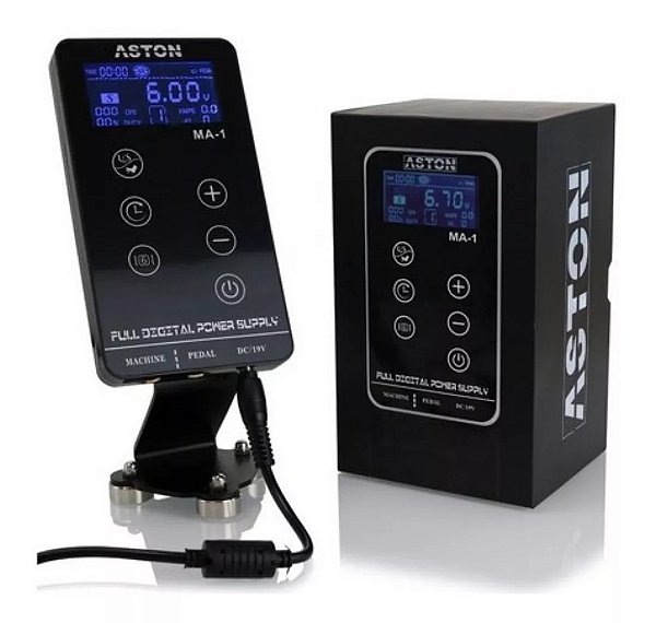 Fonte Digital Aston Ma-1 Power Tatuagem Tattoo