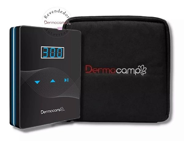 Controle De Velocidade Digital Slim Dermocamp Dark + Case