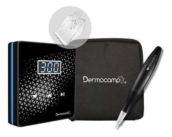 Dermografo Dermolux + Controle Mini Slim + Brinde Dermocamp
