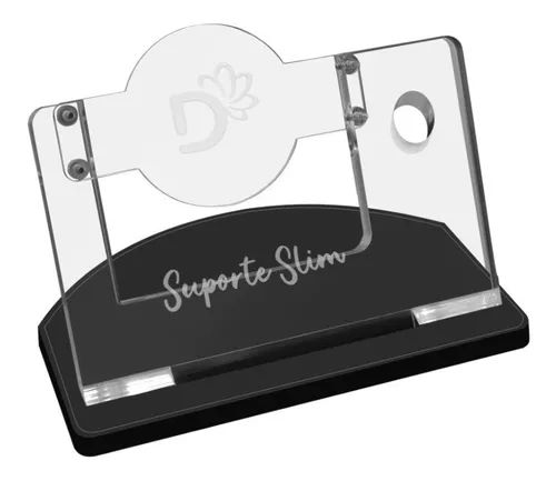 Suporte Controle Slim Dermocamp - Preto / Cristal