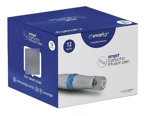 Smart Cartucho Infusion Pen 12 Agulhas Com 10 Unid Smart Gr