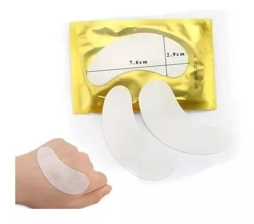 Protetor Pálpebra Patch 50 Pares De Adesivo Para Cílios Gel