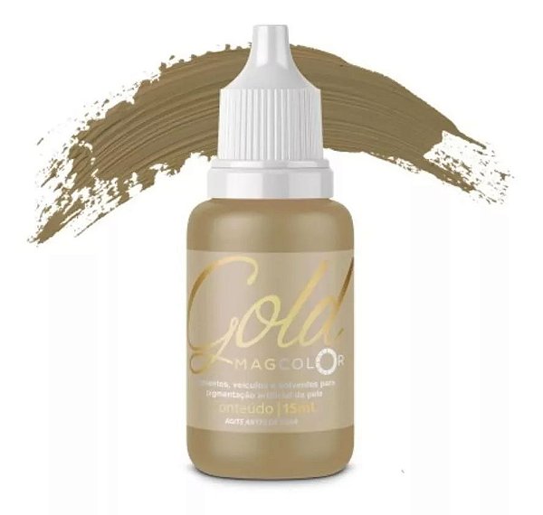 Pigmento Mag Color Gold 15ml - Castanho Claro