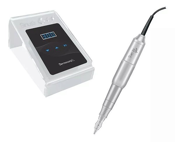 Dermografo Sharp 300 Pró Prata + Ctrle Sirius Dark Dermocamp
