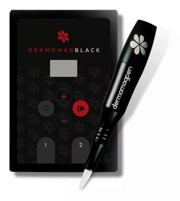 Kit Dermógrafo Pen + Black Dermomag Completo