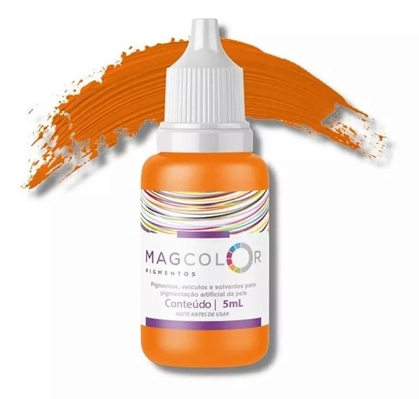 Pigmento MagColor 5ml Micropigmentação - Laranja