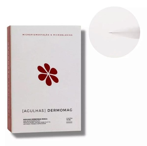 Kit 10 Agulhas 1 Ponta Xlt Dermomag