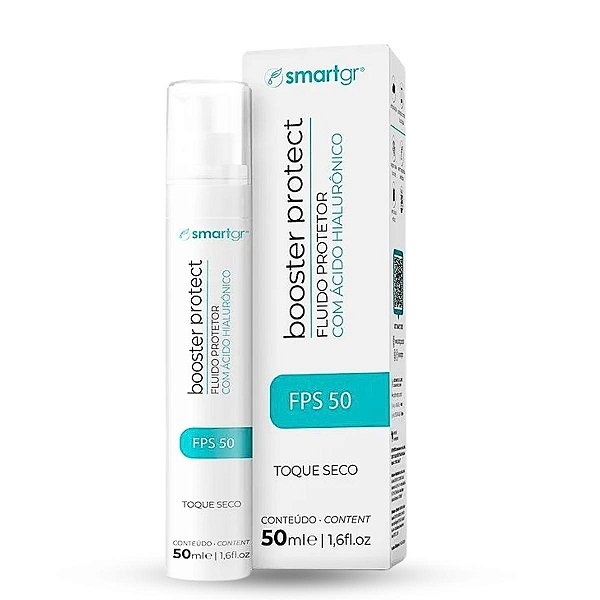 Fluido Fps50 Booster Protect Ácido Hialurônico 50ml Smart Gr