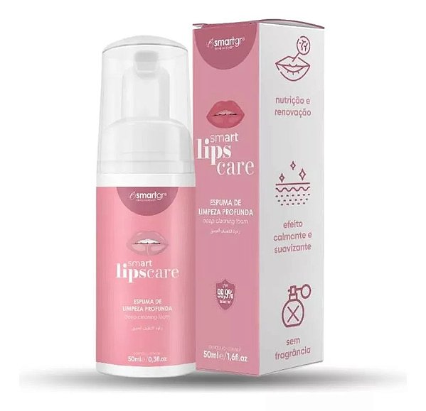 Smart Lips Care Espuma De Limpeza Labial 50ml Smart Gr